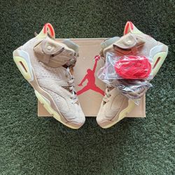 Travis Scott Jordan 6 “British Khaki”