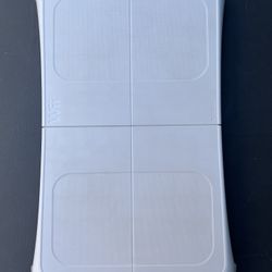 Wii Balance Board With Game.