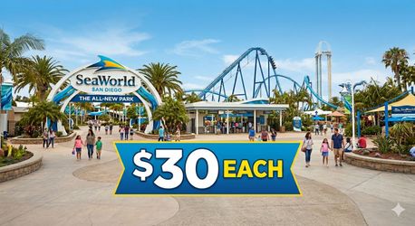 Seaworld tickets