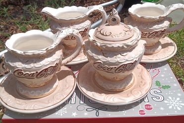 Vintage Coca Cola Tea Set