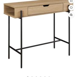 Wood Entry Table  Brand New In Box 