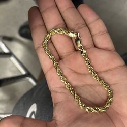 Gold bracelet
