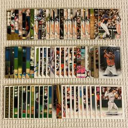 Houston Astros 70 Card Baseball Lot!