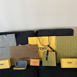 Designer Bags And Boxes