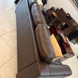 Leather Couch! 