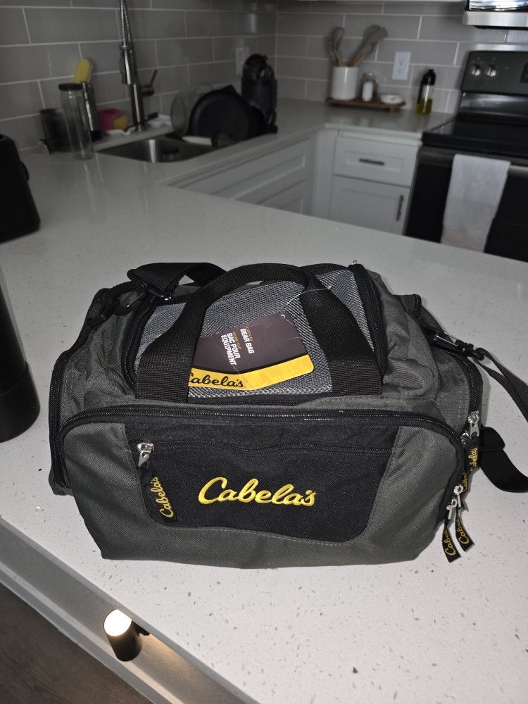 New Cabelas Gear Bag Camping/Fishing w/EXTRAS!!