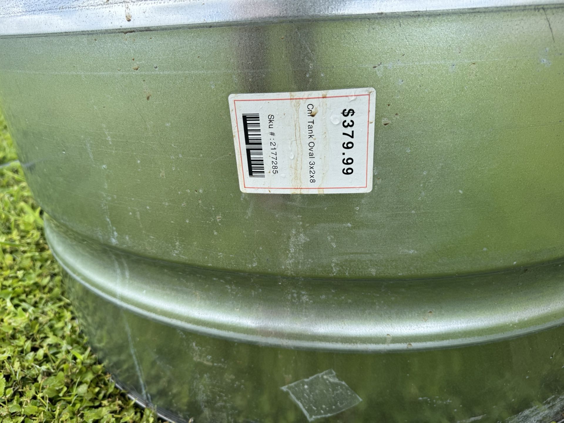 300 Gal Country Line Metal Tub
