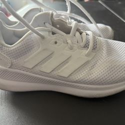 Adidas White Sneakers Breathable Mesh Lightweight