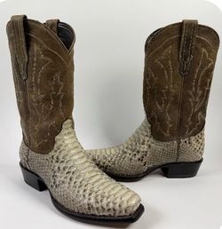 Tecovas The Barton Python boots size 9