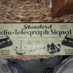 Vintage Telegraph Toy