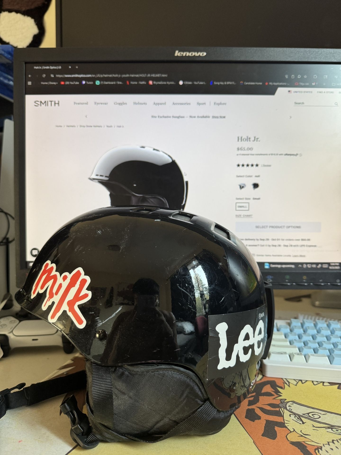 Smith Holt Jr. Snowboard helmet + goggles