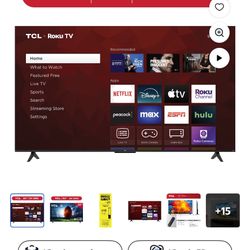 TCL 50inch 4K UHD TV 2023 model