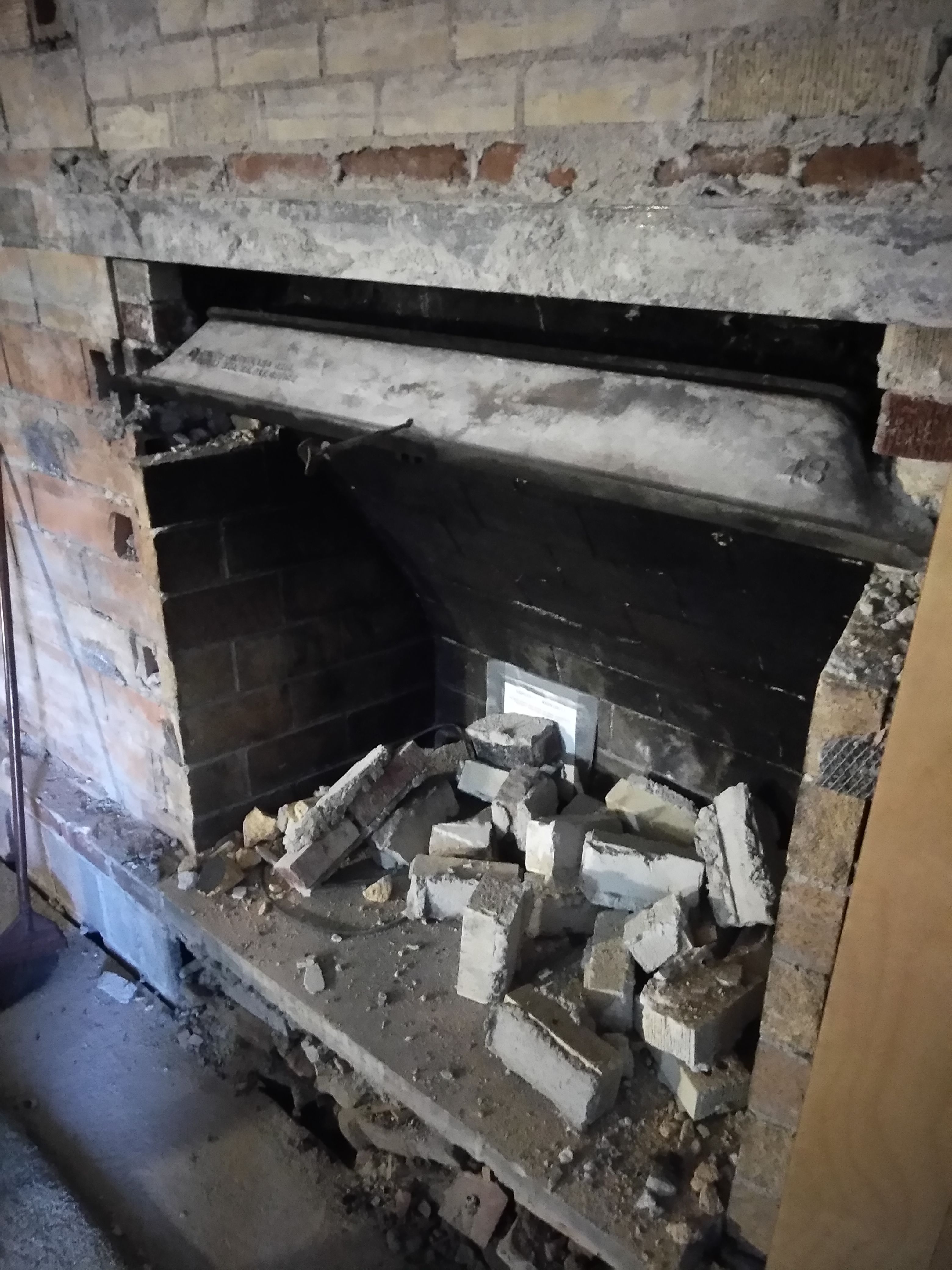 48" Vestal castiron fireplace throat damper for Sale in Denver, CO