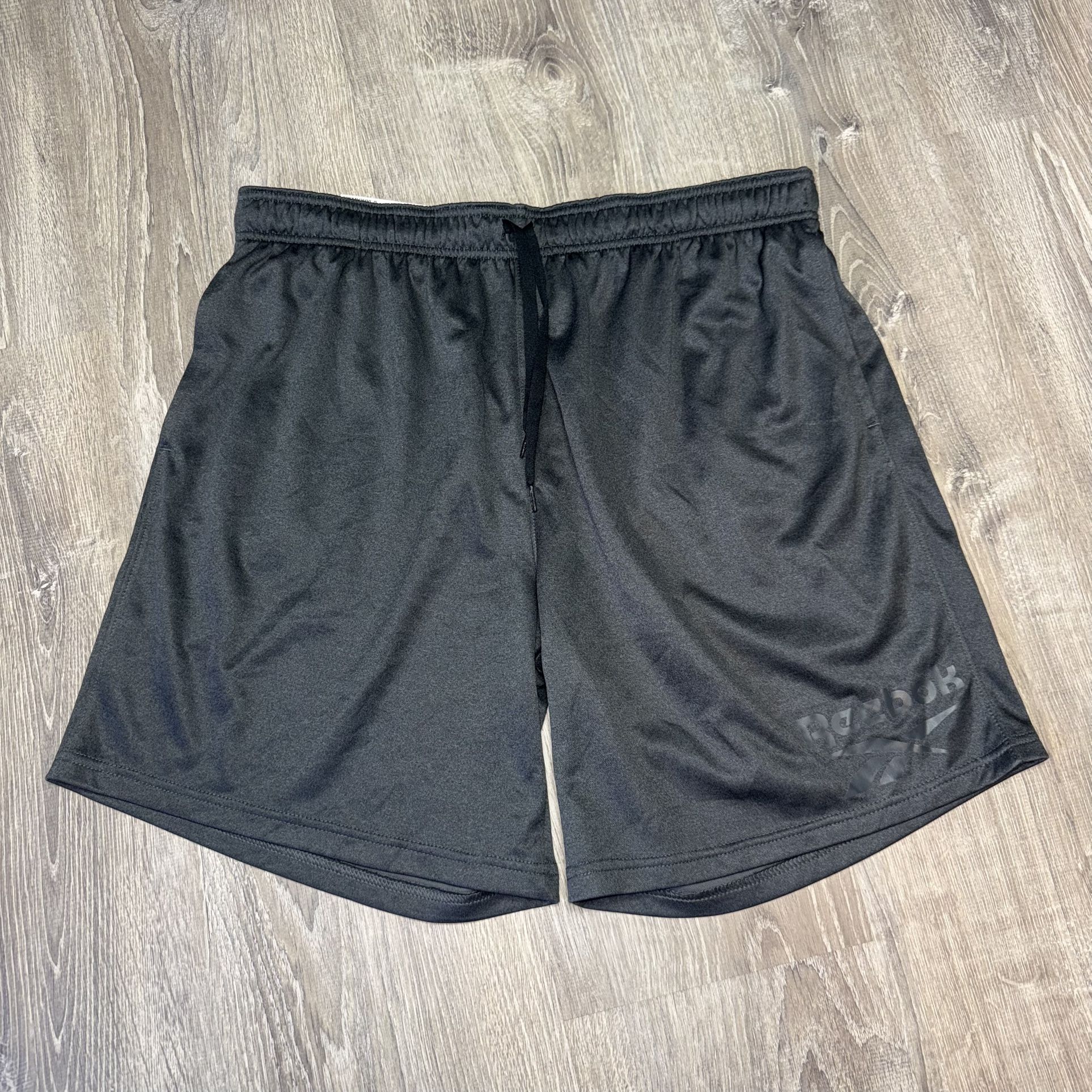 Reebok Speedwick Athletic Shorts XXL Asphalt Black NWT Breathable Gym Mens