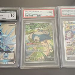 Pokémon Slabs READ DESCRIPTION FOR PRICES