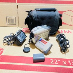 Sony Handycam 20x DCR-DVD105 DVD Camcorder W/ Charger, Battery & Carry Bag Tested Works. With NightShots. Excellent working condition and well maintai