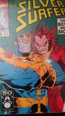 Silver Surfer number 45 and 46