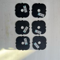 6-Simpson Strong-tie Decorative Washers
