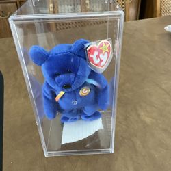 1998 TY Clubby Blue Beanie Baby