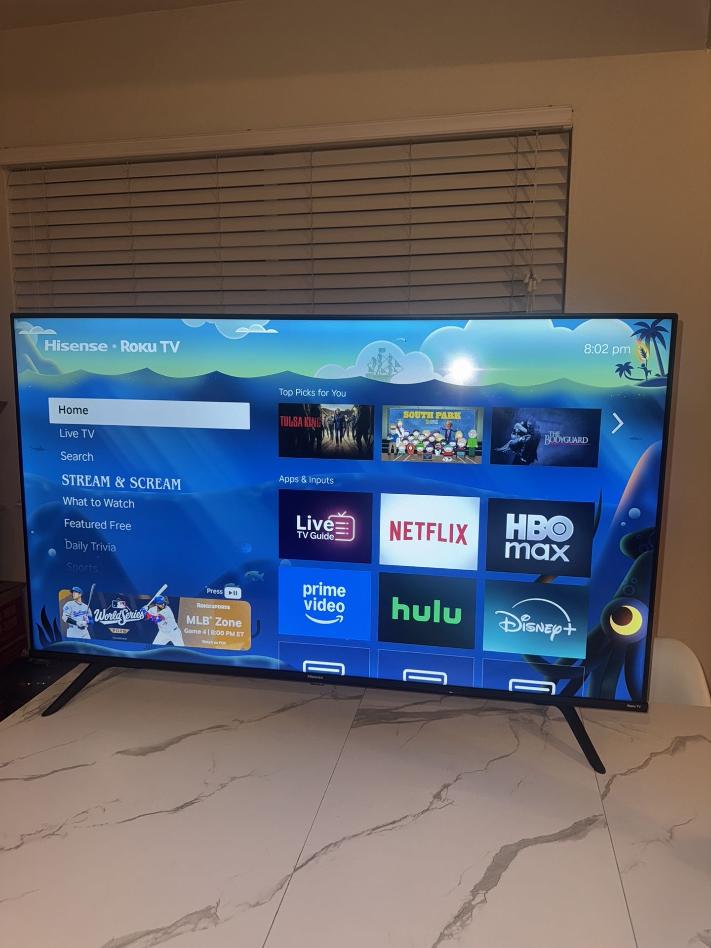 50 Inch Hisense Roku Smart TV