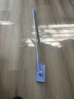 Extendable Flat Floor Mop with Reusable Microfiber Pad – Lightweight Swivel Head Cleaning Mop