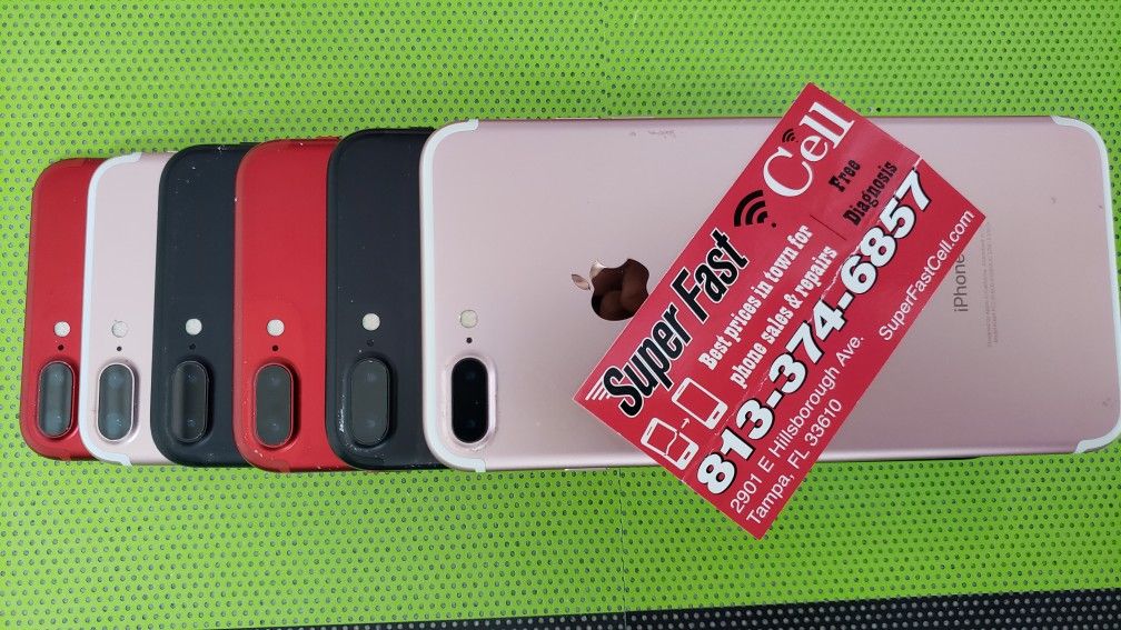 iPhone 7+π₯π₯32gb πππ₯π₯π₯π₯unlocked excellent condition! $225πππ₯π₯