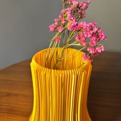 PIPE FLOWER VASE – 3D Printed Decor