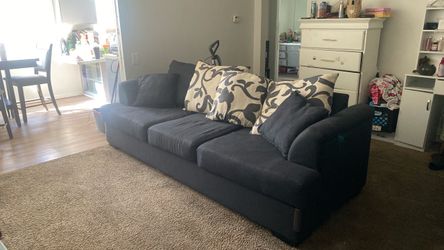 Dark Gray Sofa/ Couch