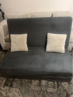 Grey *Futon/Couch/Bed ( All In One )