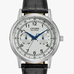 Citizen Eco-Drive Corso Reloj para hombre, acero inoxidable, clásico