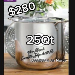 Princess House Vaporera 25Qt Olla Tamales