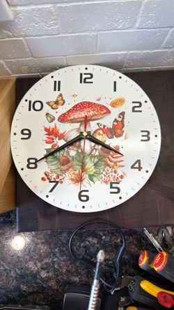 Mushroom Clock
