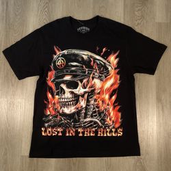 LOST HILLS (LH) Men’s Skate T-Shirt Size Large NEW