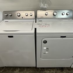 USED MAYTAG WASHER AND DRYER SET