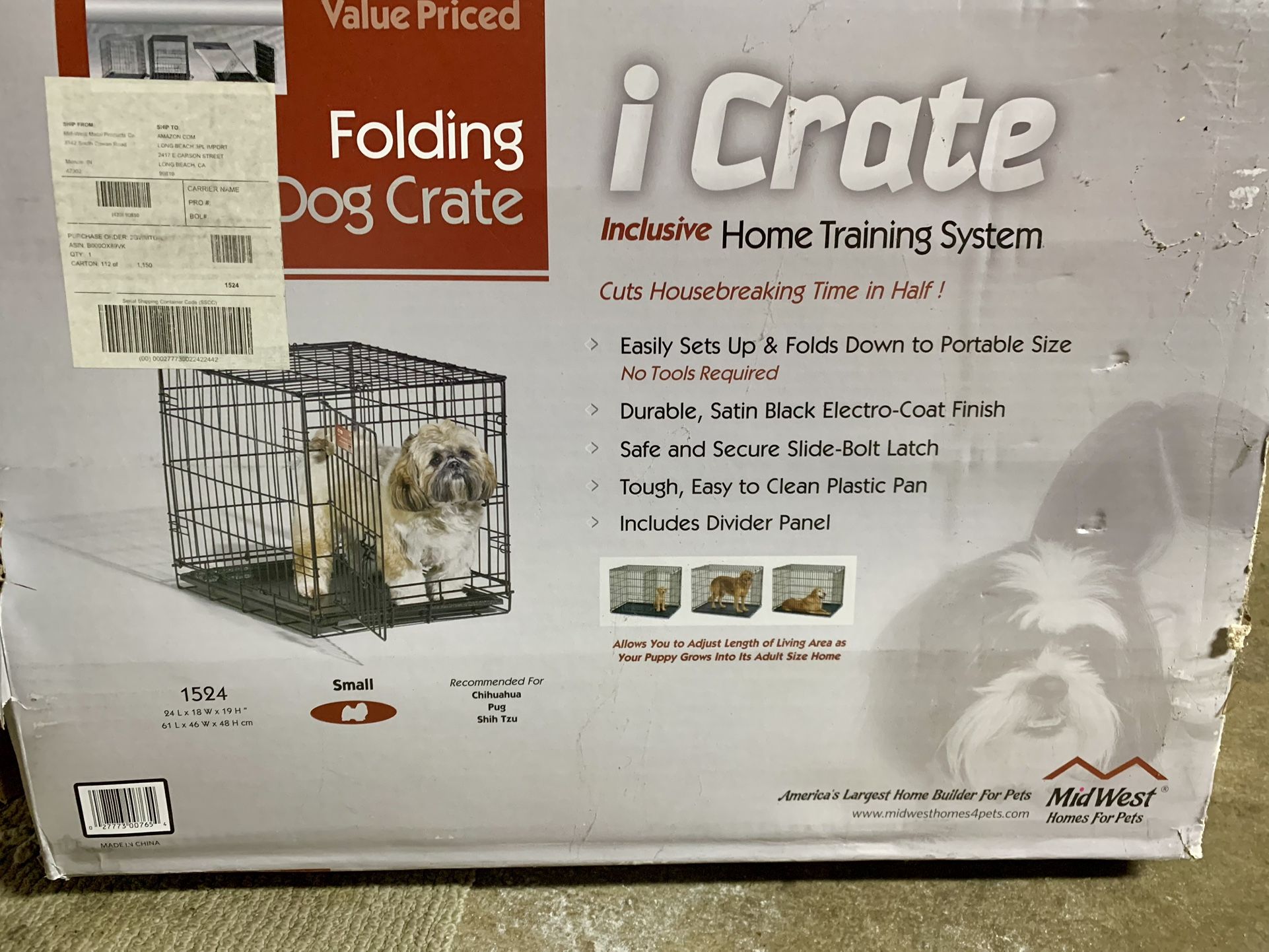 Dog Crate — Great Deal