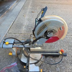 Chicago Electric Miter saw - needs trigger switch, includes blade