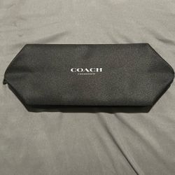 Black Coach Toiletry Pouch