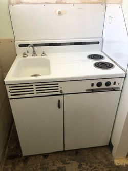 Antique kitchenette