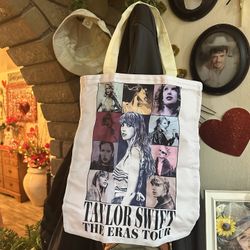 Taylor Swift tote bag same picture on both sides
