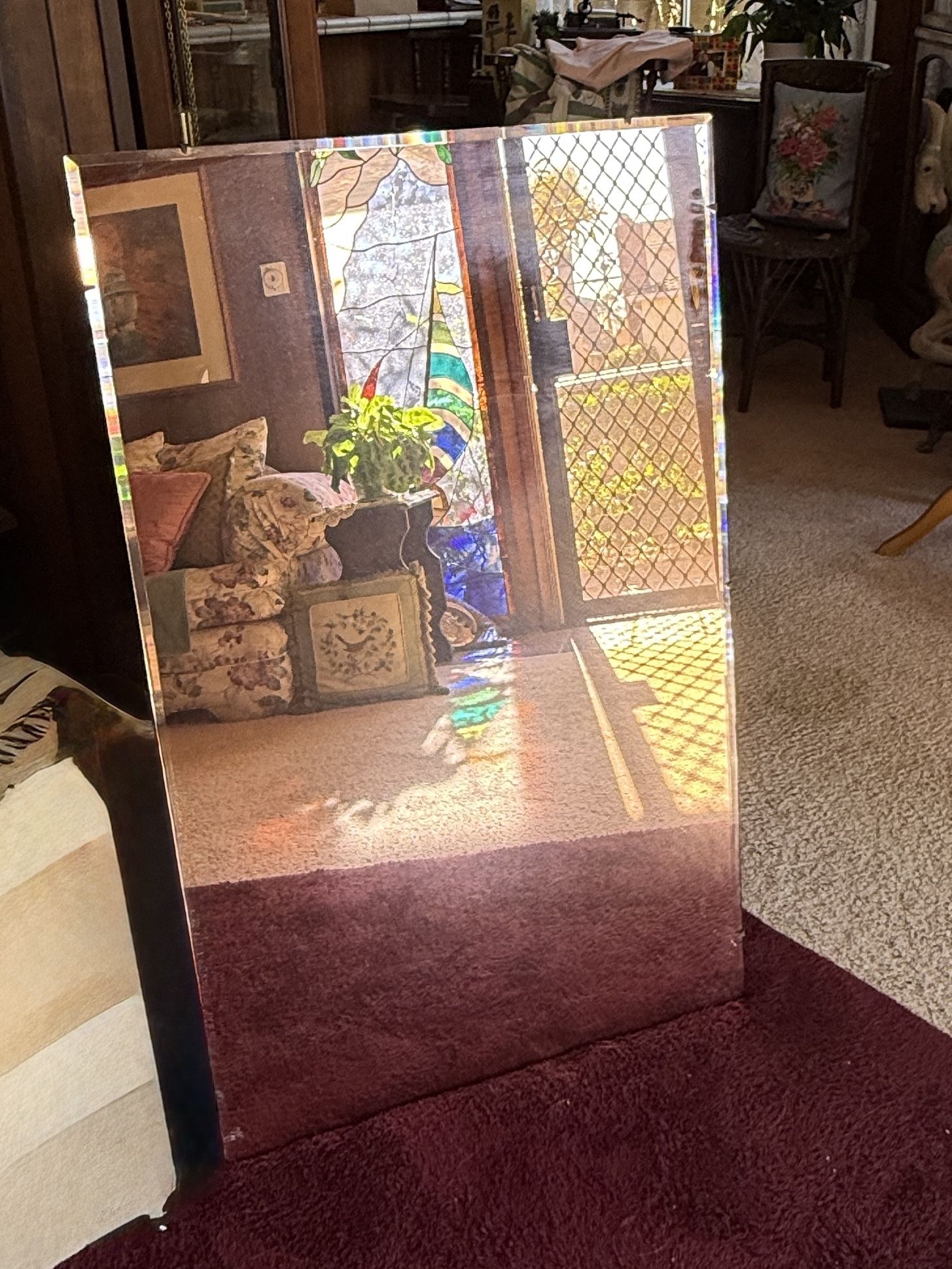 Antique Mirror-Rose Gold Tint