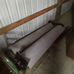 Commercial Double roll-up spiral security doors - Overhead Door Company- 7ft width X 8ft each