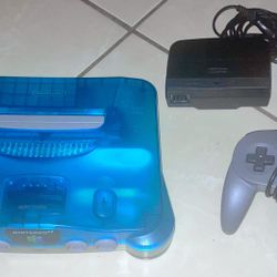 Ice Blue Nintendo 64