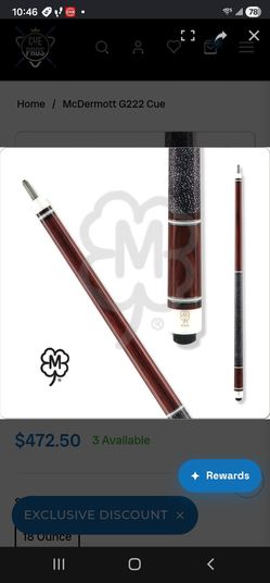 Mcdermott USA G 222 Pool Cue