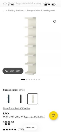 IKEA LACK Wall Shelf Unit