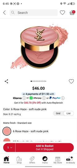 YSL Make Me Blush - Rose Haze