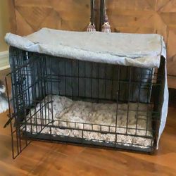 Dog Crate Set For Puppy Or Small Breed