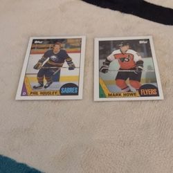 Hockey Lot Of 10 Hockey Star Cards 1987 Topps Plus 2 Proset 1990 Hockey Packs 