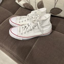White High Top Converse All Star