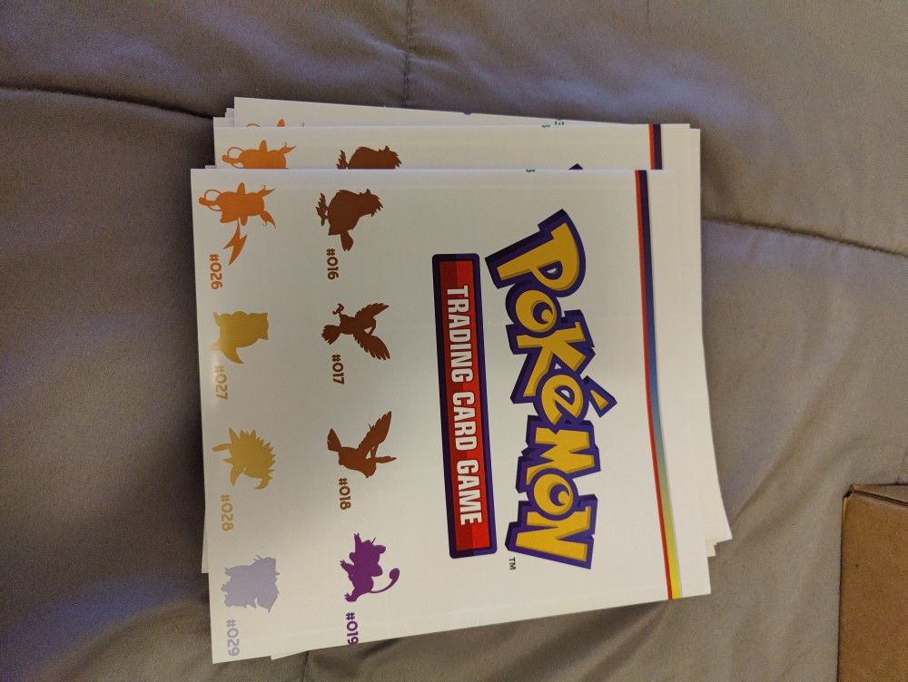 Pokemon Poster Collection X9