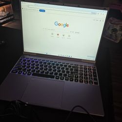 Windows 11 Purple Laptop